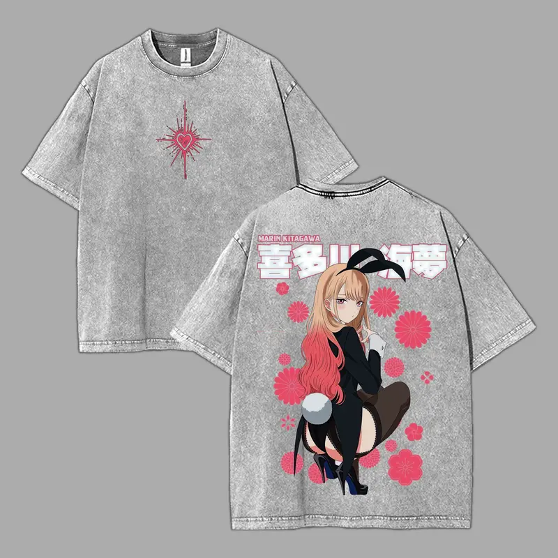 My Dress-Up Darling Printed Unisex Washed T-Shirt