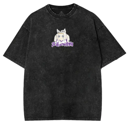 Uma Musume Printed Unisex Washed T-Shirt