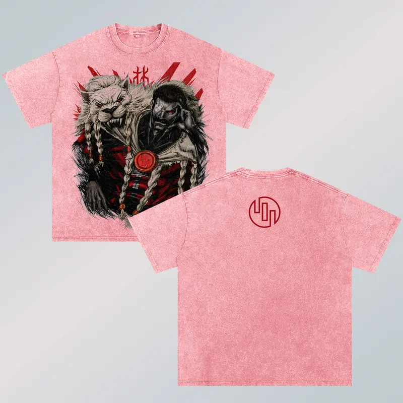Thragg Invincible Printed Unisex Washed T-Shirt