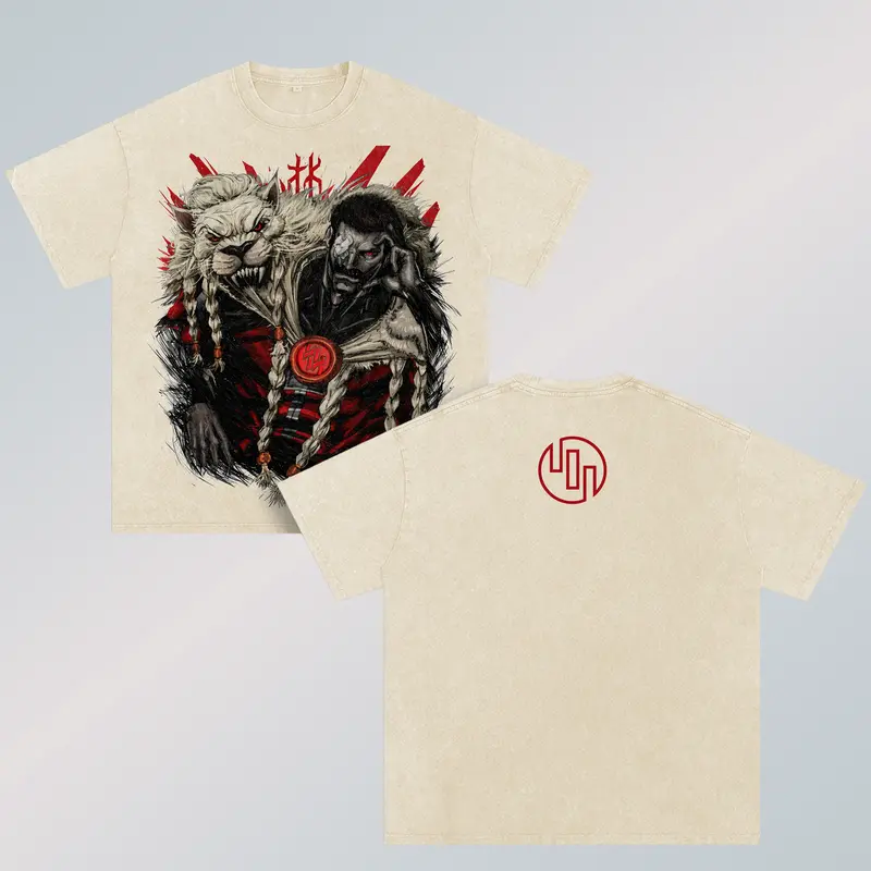 Thragg Invincible Printed Unisex Washed T-Shirt