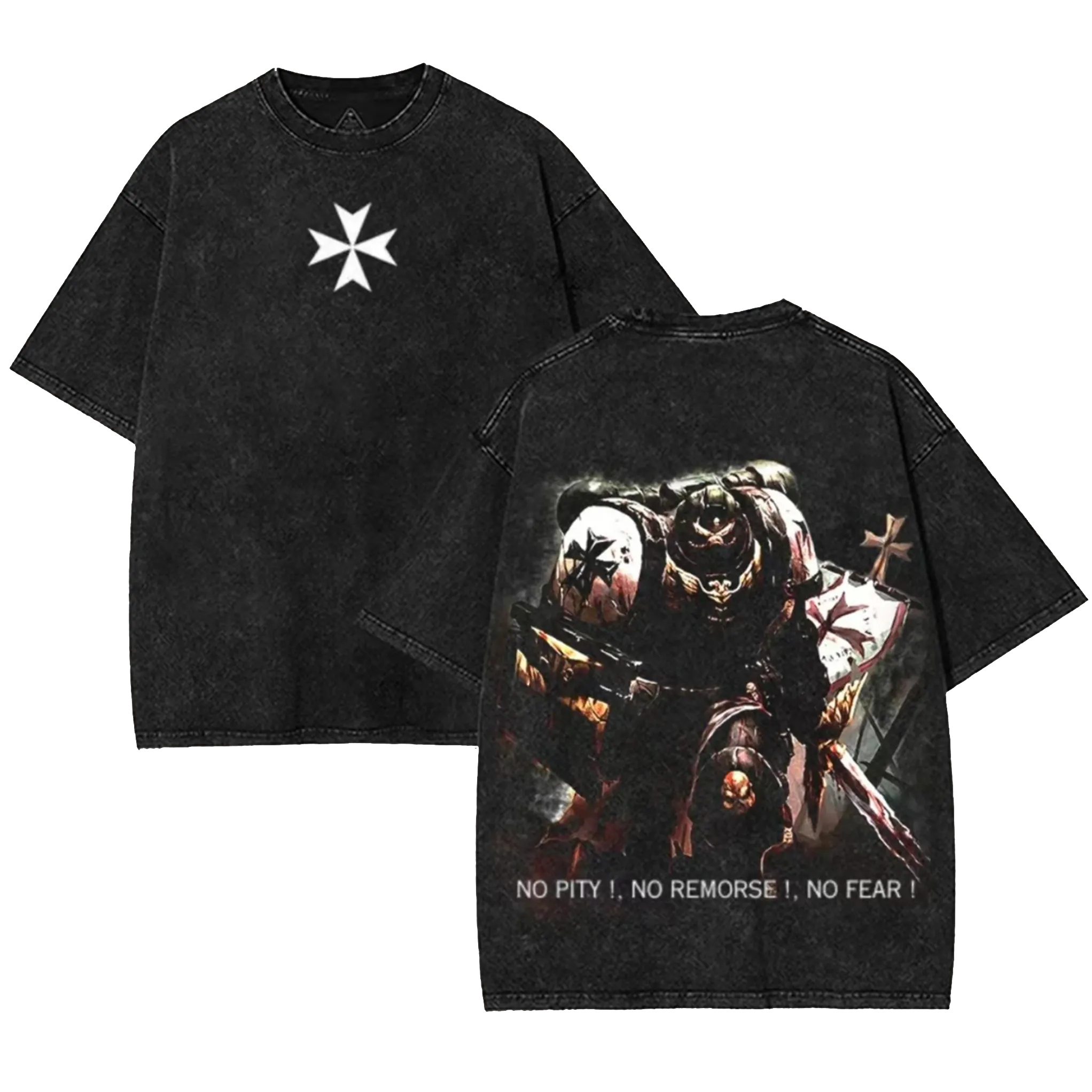 Warhammer 40K Printed Unisex Washed T-Shirt