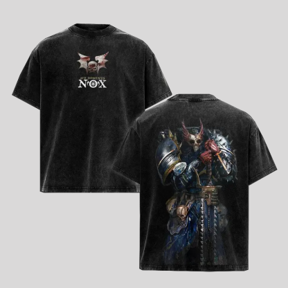  Warhammer 40k Printed Unisex Washed T-Shirt 