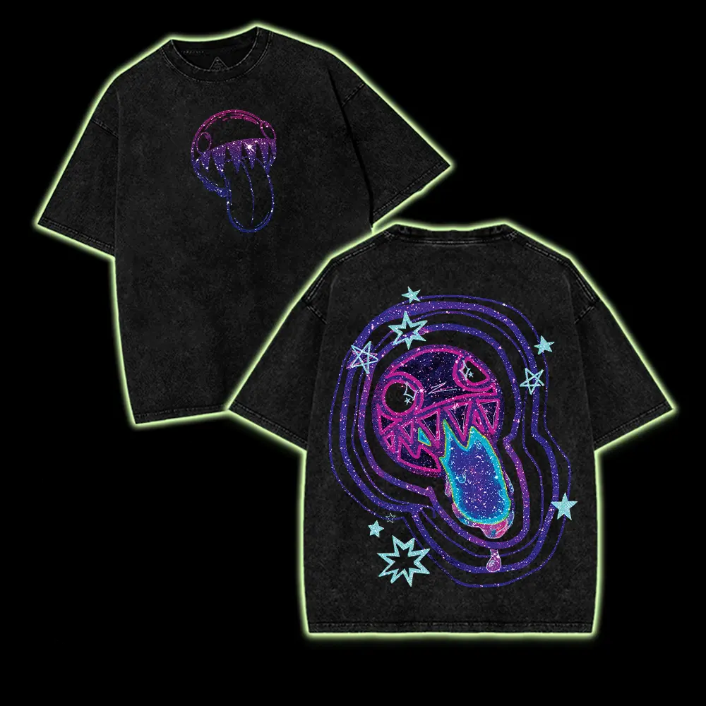 Kinger The Amazing Digital Circus Printed Unisex Washed T-Shirt