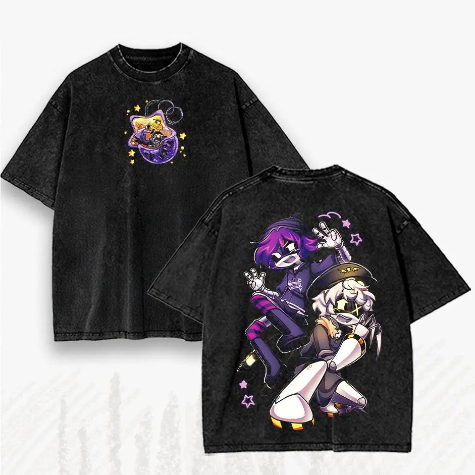 Murder Drones Printed Unisex Washed T-Shirt