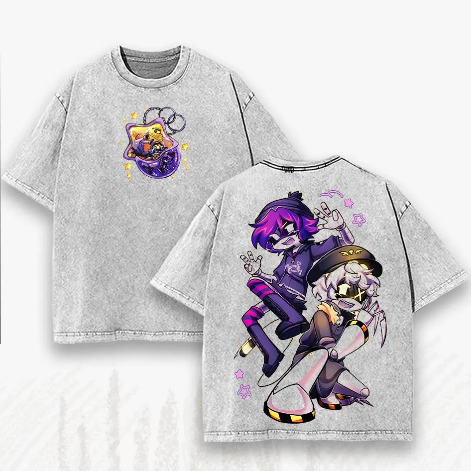Murder Drones Printed Unisex Washed T-Shirt