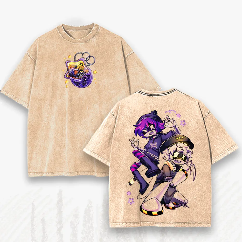 Murder Drones Printed Unisex Washed T-Shirt