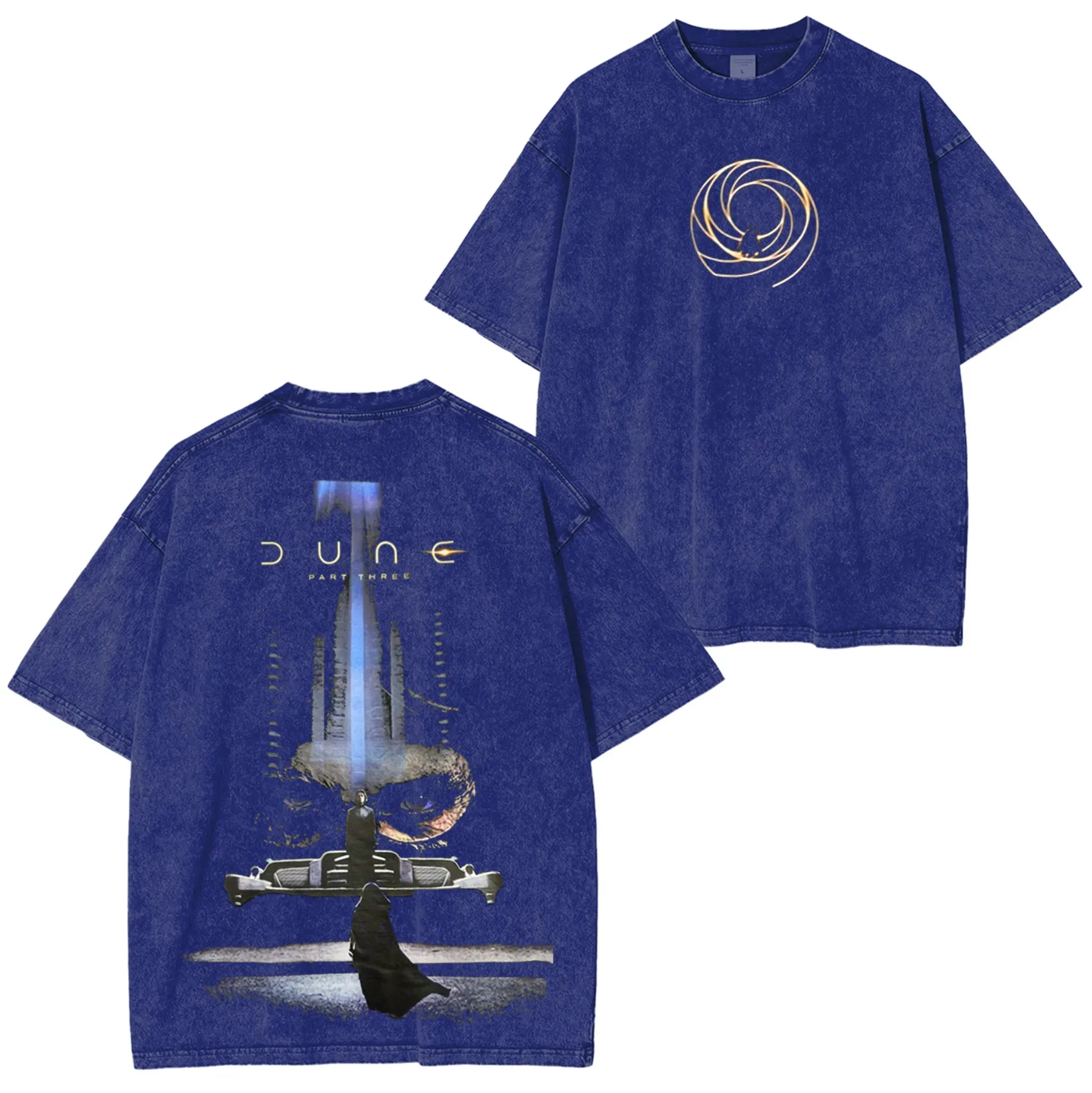 Dune Printed Unisex Washed T-Shirt