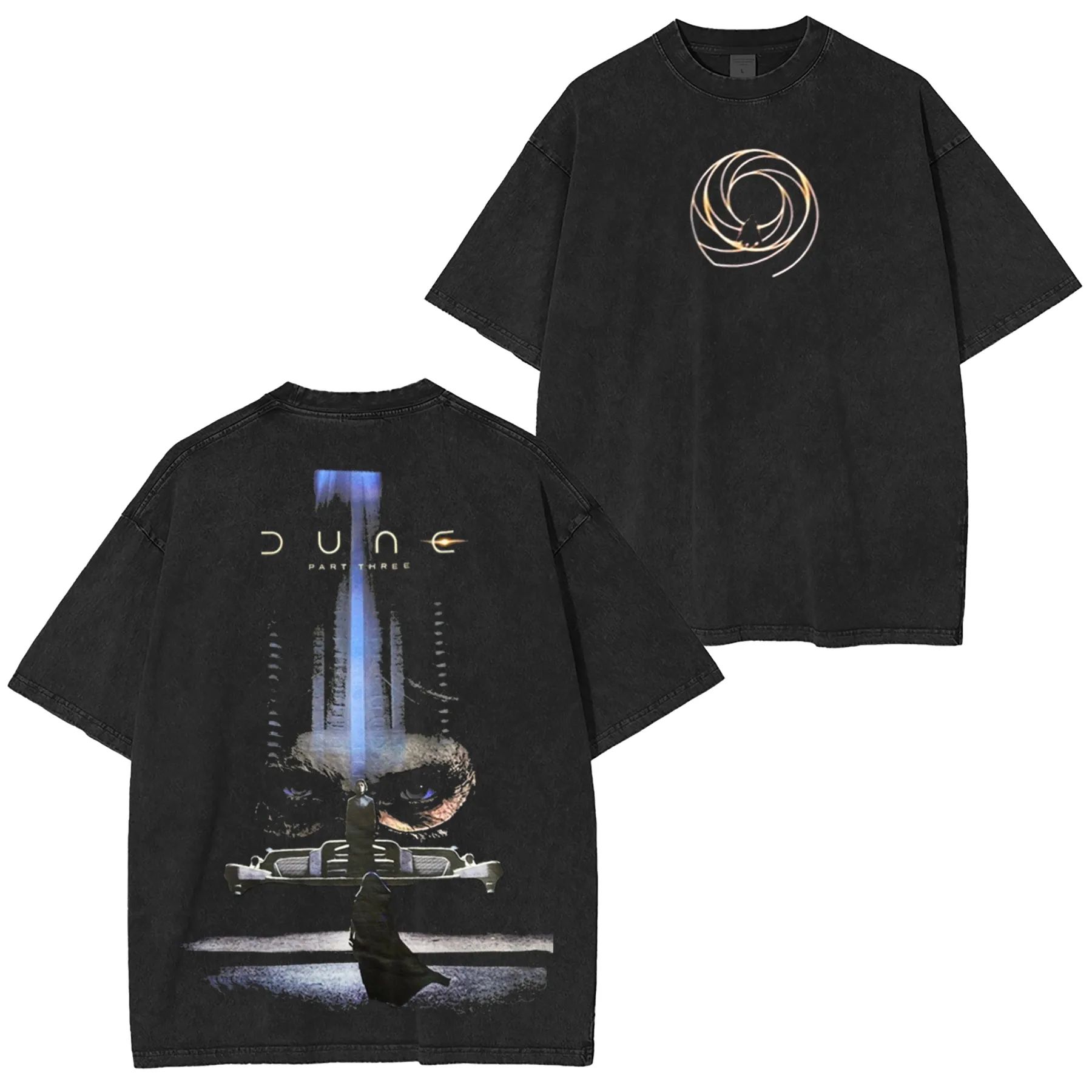 Dune Printed Unisex Washed T-Shirt