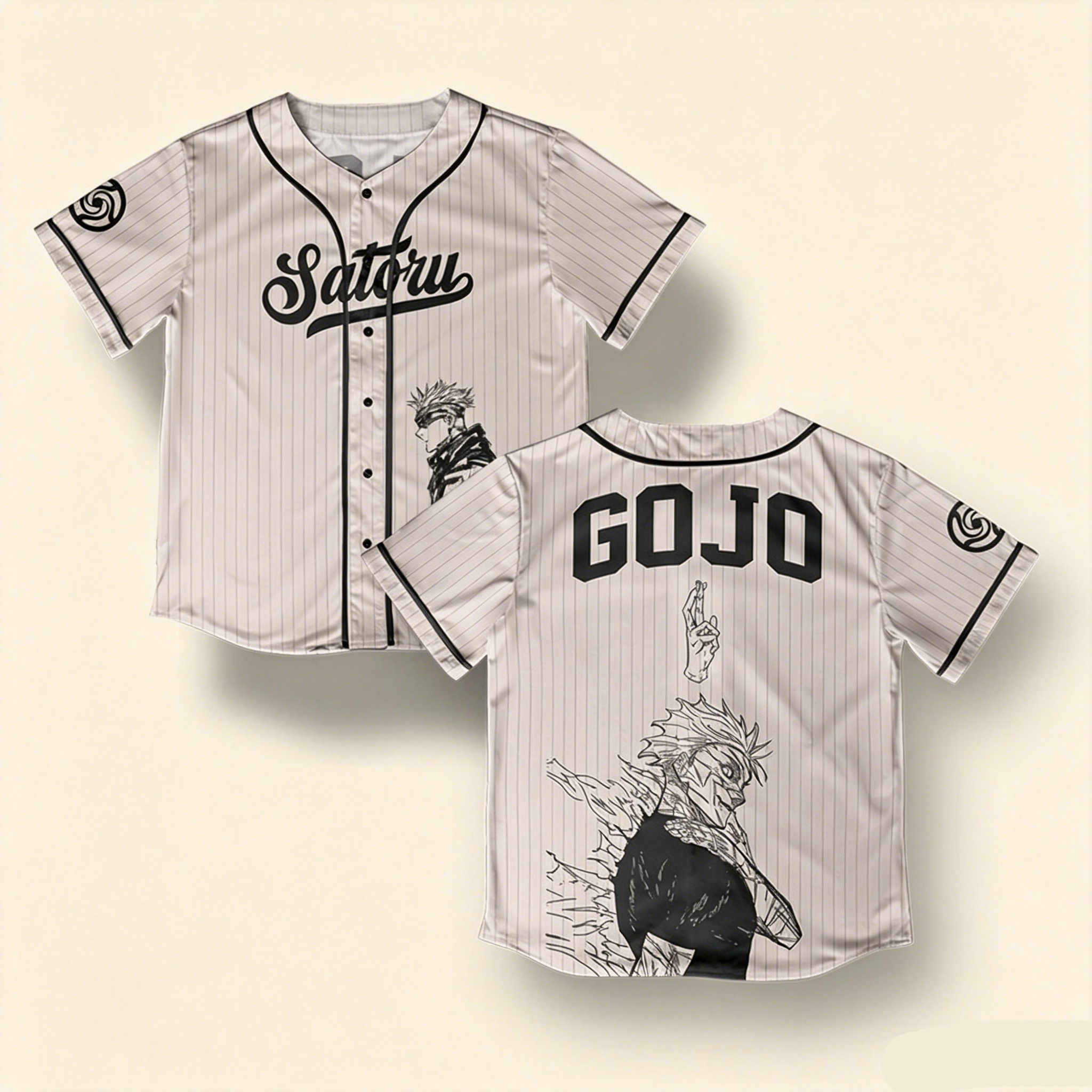 Gojo Satoru Jujutsu Kaisen Baseball Jersey