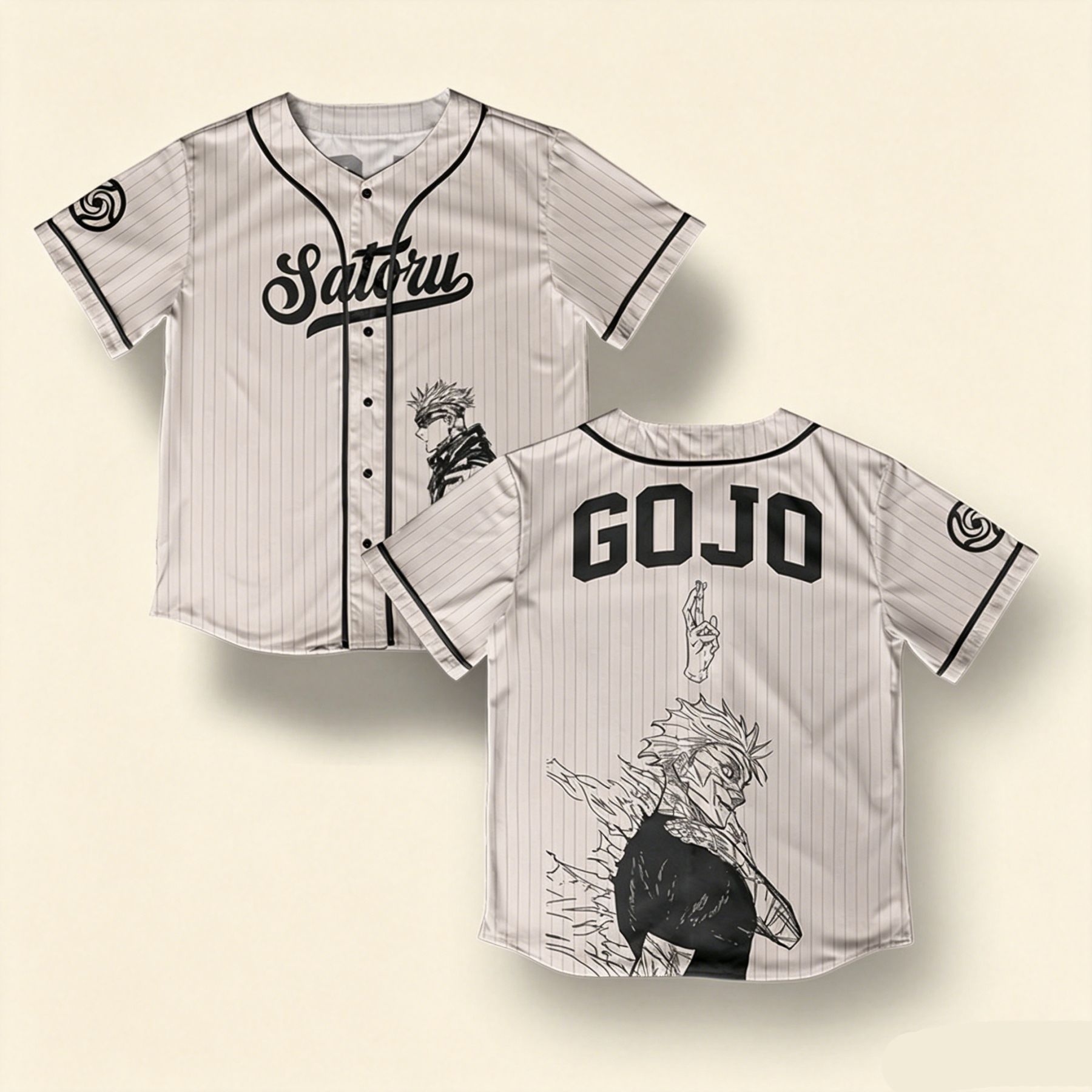 Gojo Satoru Jujutsu Kaisen Baseball Jersey