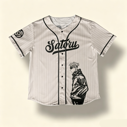 Gojo Satoru Jujutsu Kaisen Baseball Jersey