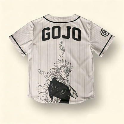 Gojo Satoru Jujutsu Kaisen Baseball Jersey