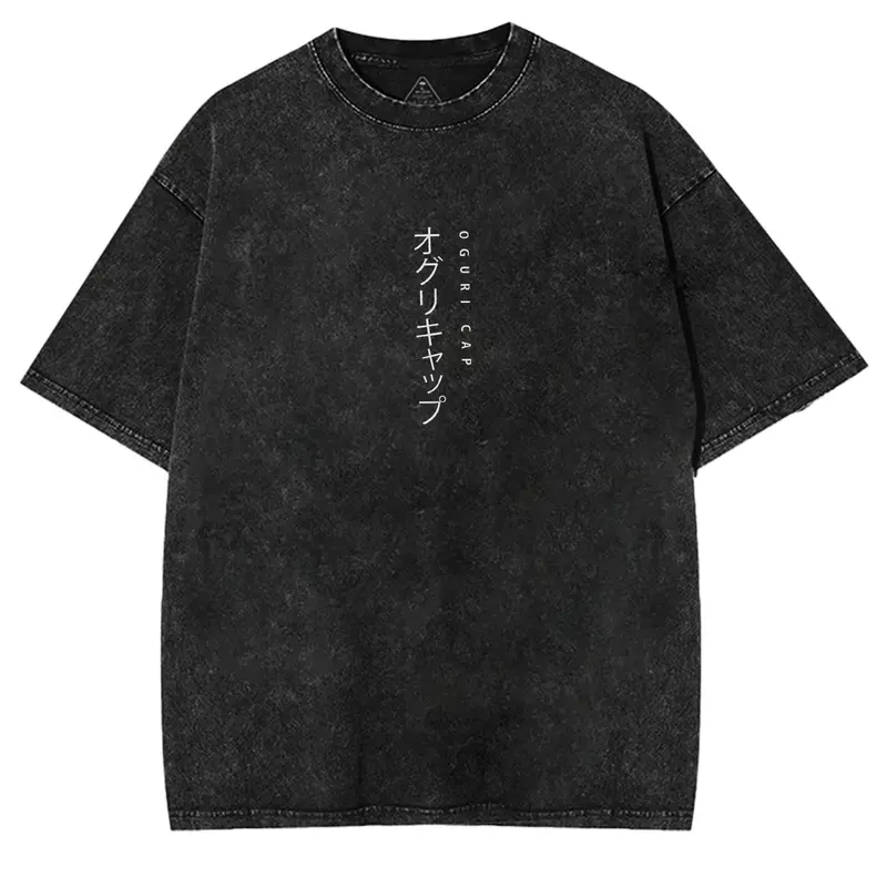 Uma Musume Oguri Cap Race Start Printed Unisex Washed T-Shirt