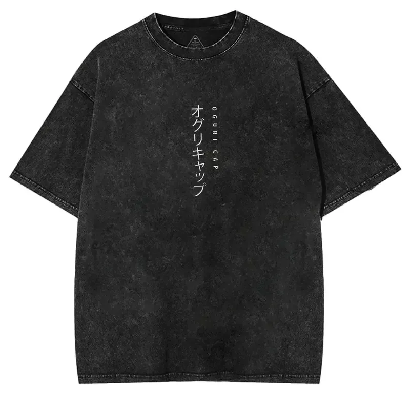 Uma Musume Oguri Cap Race Start Printed Unisex Washed T-Shirt