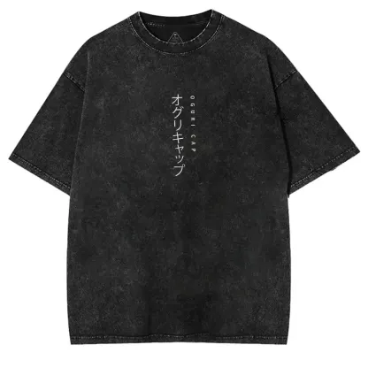 Uma Musume Oguri Cap Race Start Printed Unisex Washed T-Shirt