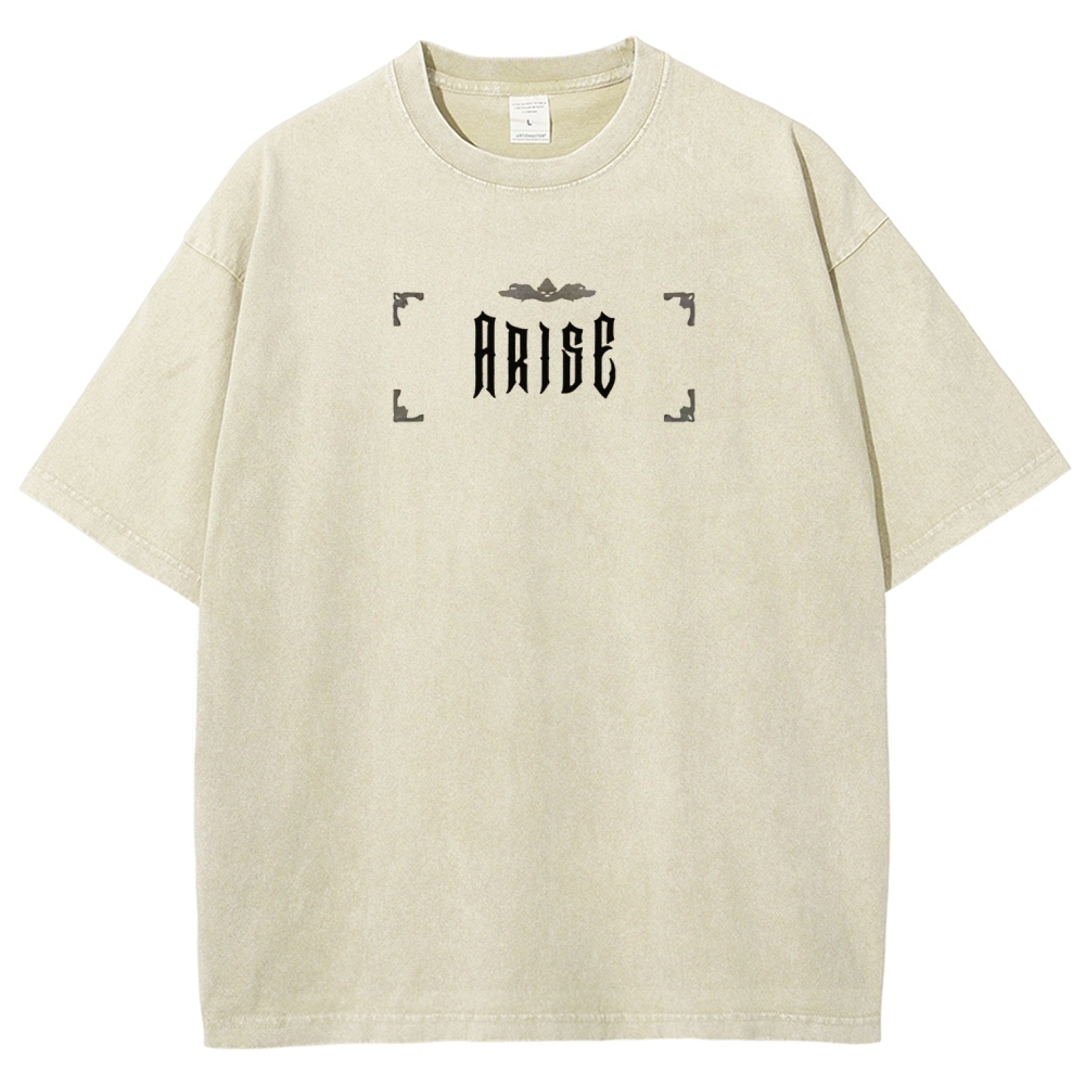 Solo Leveling Igris Printed Unisex Washed T-Shirt