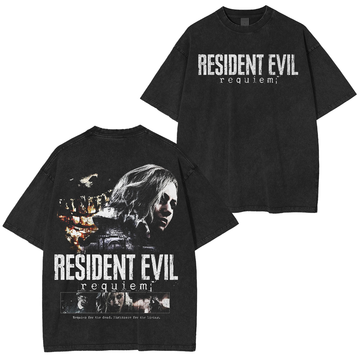 Resident Evil 9 Vintage Unisex Washed T-Shirt