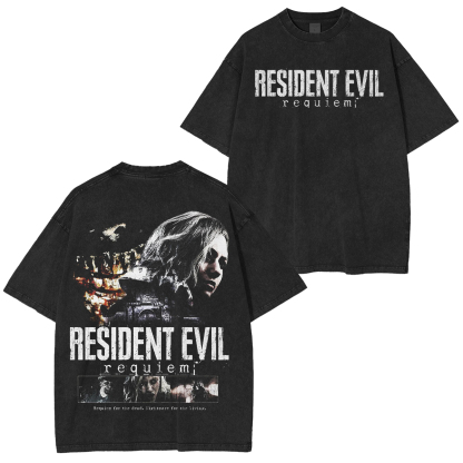 Resident Evil 9 Vintage Unisex Washed T-Shirt