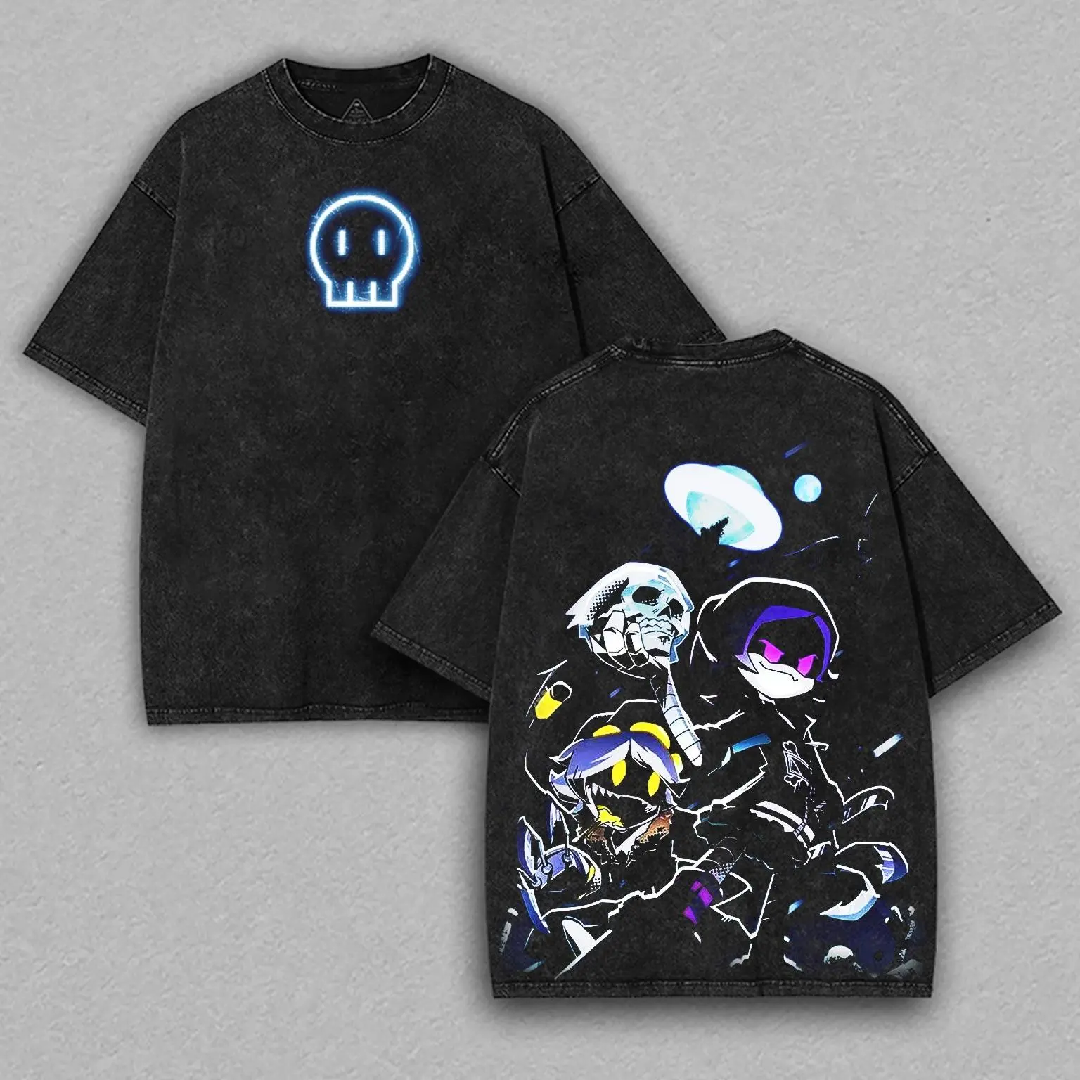 Murder Drones Printed Unisex Washed T-Shirt