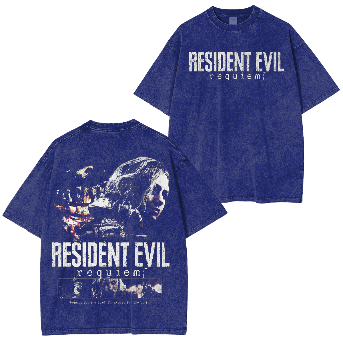 Resident Evil 9 Vintage Unisex Washed T-Shirt