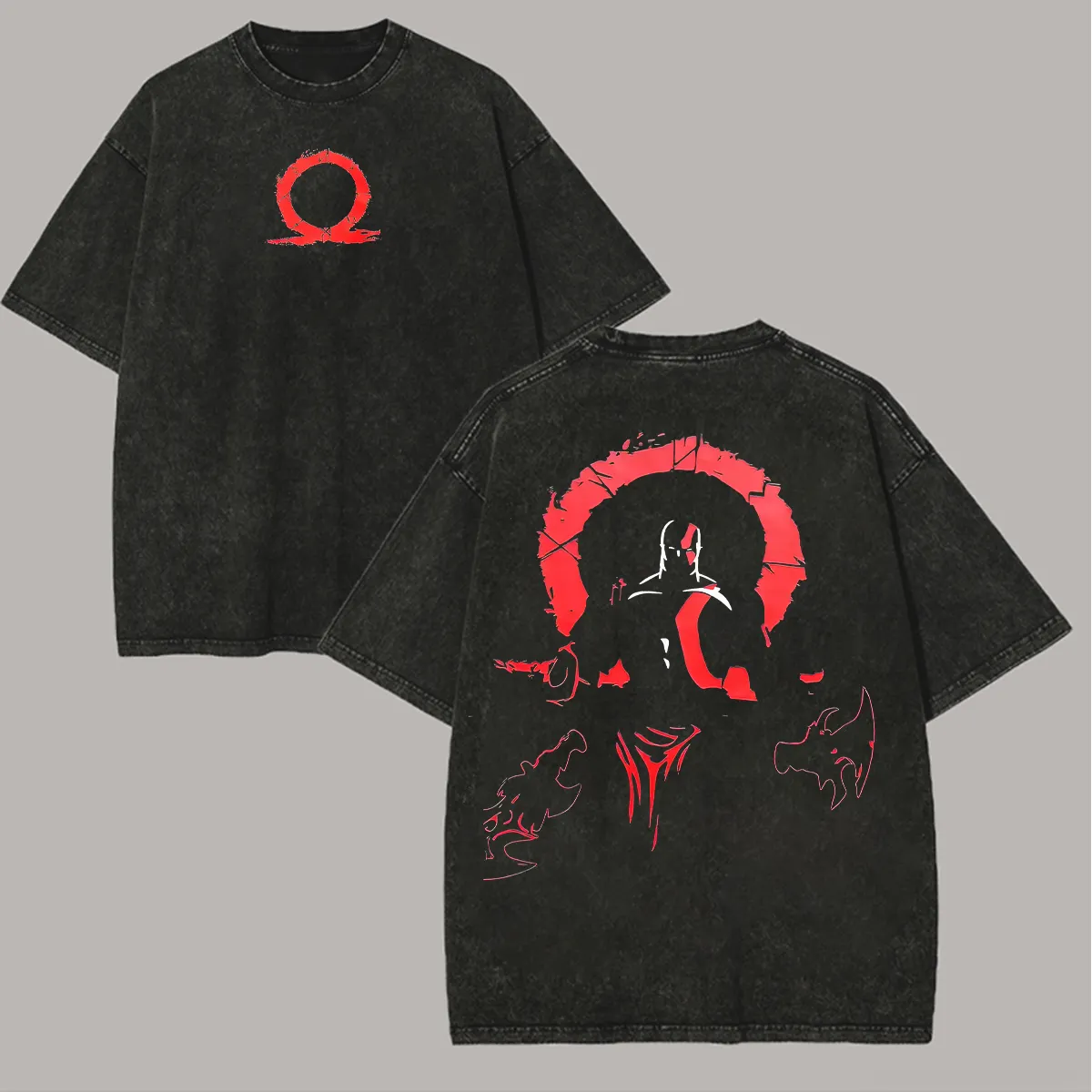God of War Unisex Washed T-Shirt