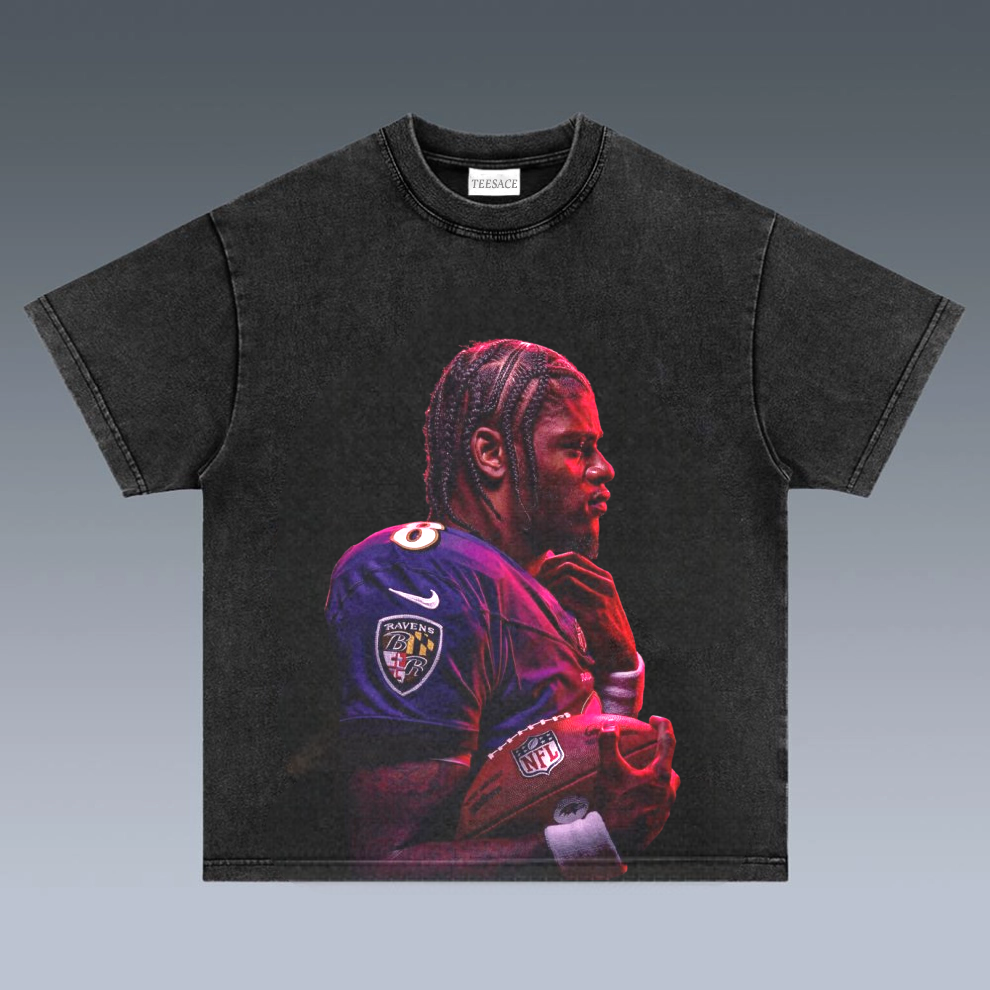 VINTAGE TEE | RAVENS Lamar Jackson