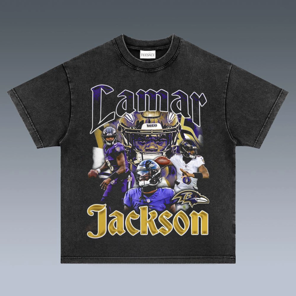 VINTAGE TEE | RAVENS Lamar Jackson