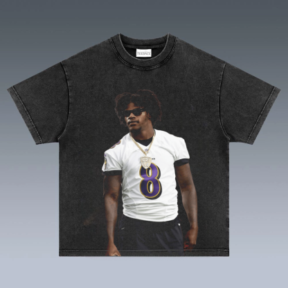 VINTAGE TEE | RAVENS Lamar Jackson