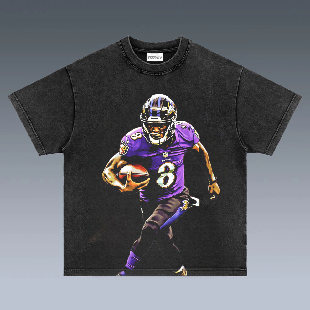 VINTAGE TEE | RAVENS Lamar Jackson