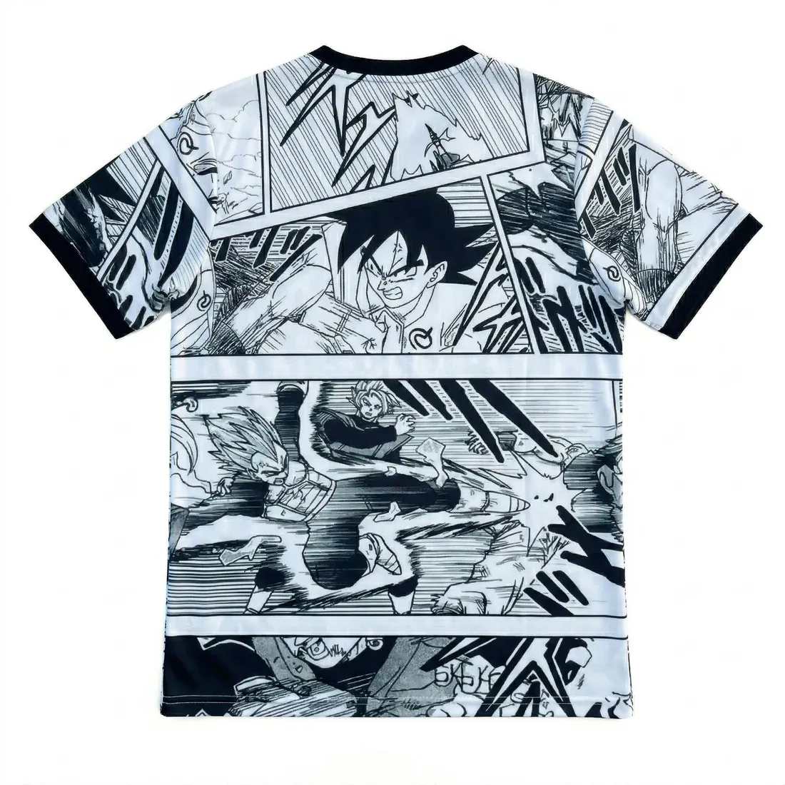 Dragon Ball Crew Neck Football Jersey Football Jersey 