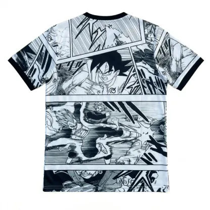 Dragon Ball Crew Neck Football Jersey Football Jersey 