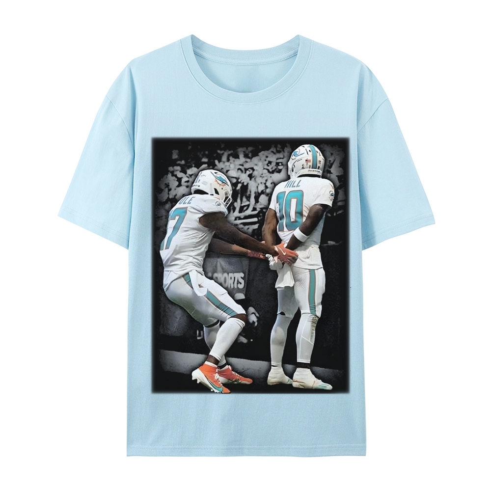 Vintage Style Unisex-Adult Cotton TYREEK HILL TEE 2.0