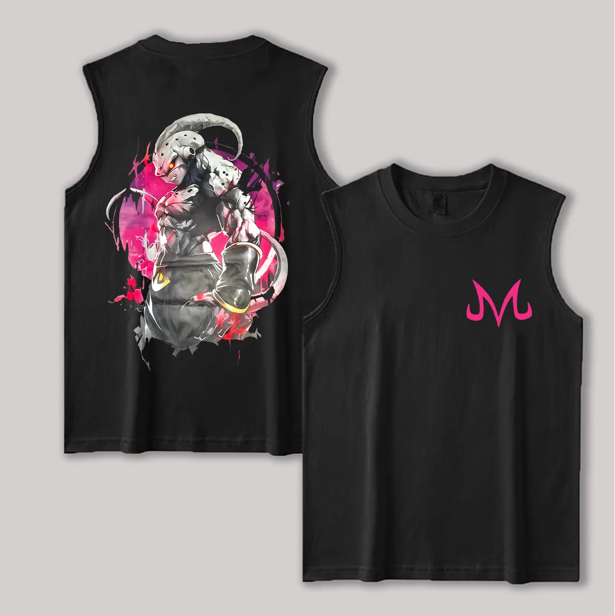 Dragon Ball Z Majin Buu Printed Cotton Men's Tank