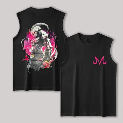 Dragon Ball Z Majin Buu Printed Cotton Men's Tank