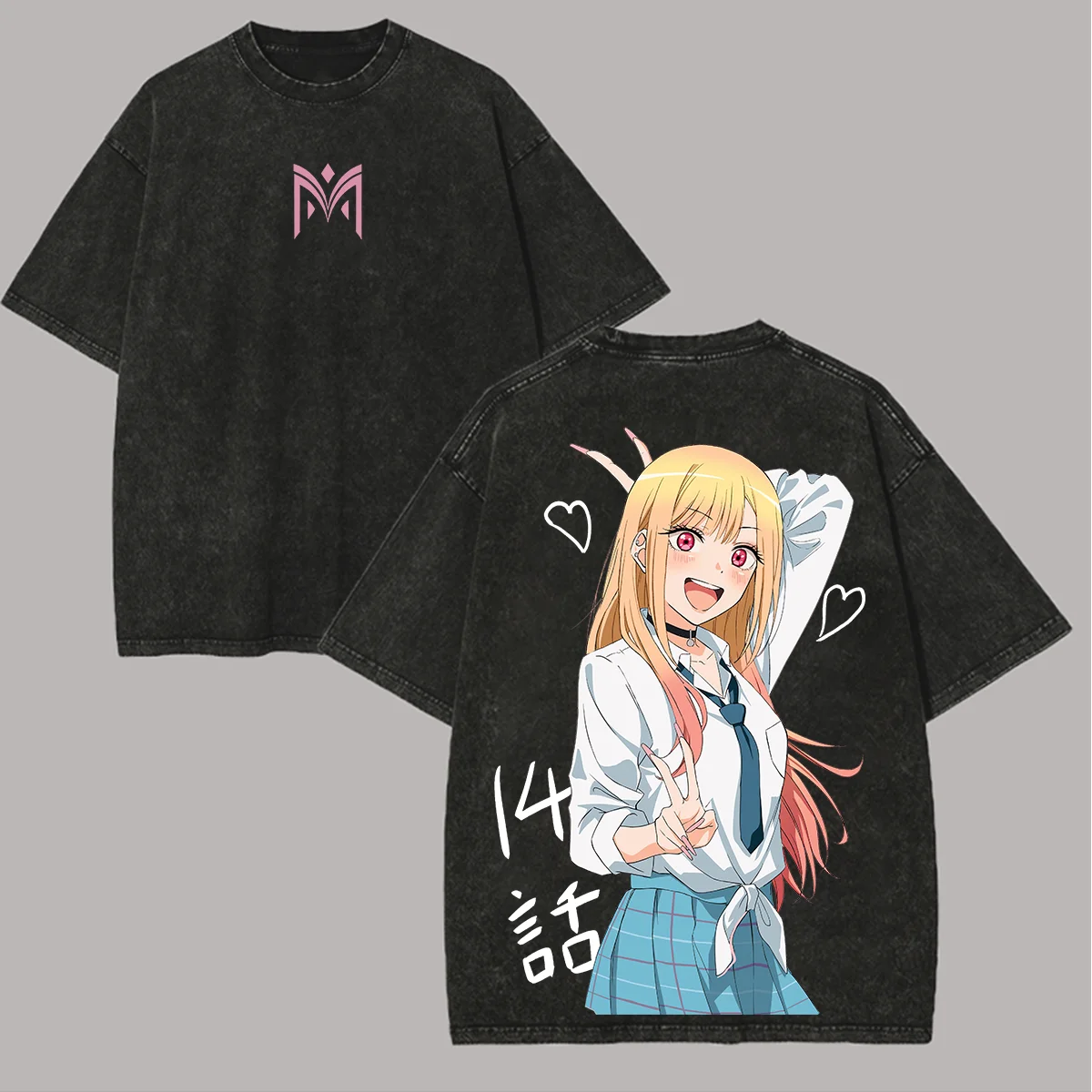 My Dress-Up Darling Marin Kitagawa Vintage Unisex Washed T-Shirt
