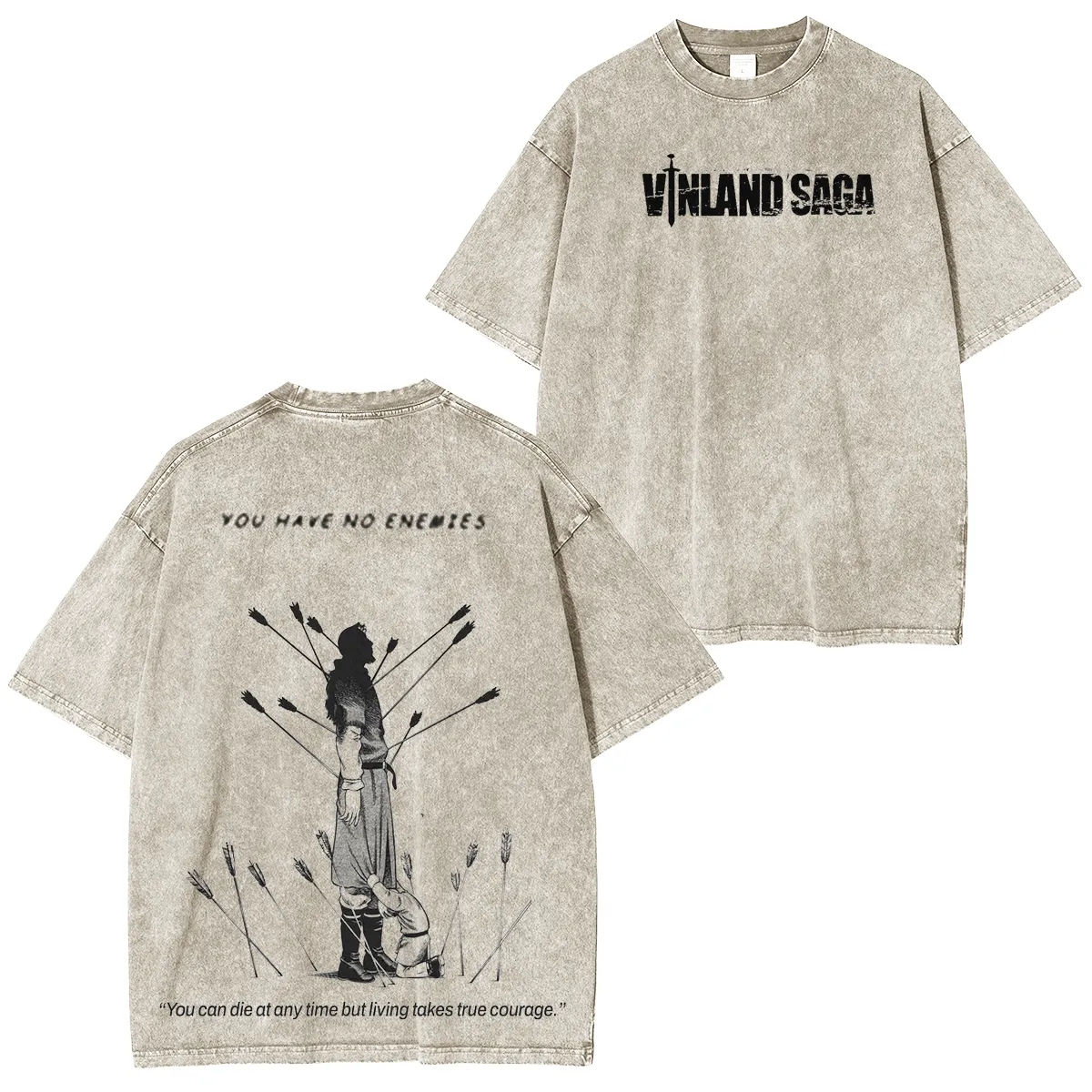 Vinland Saga Vintage Washed T-shirt