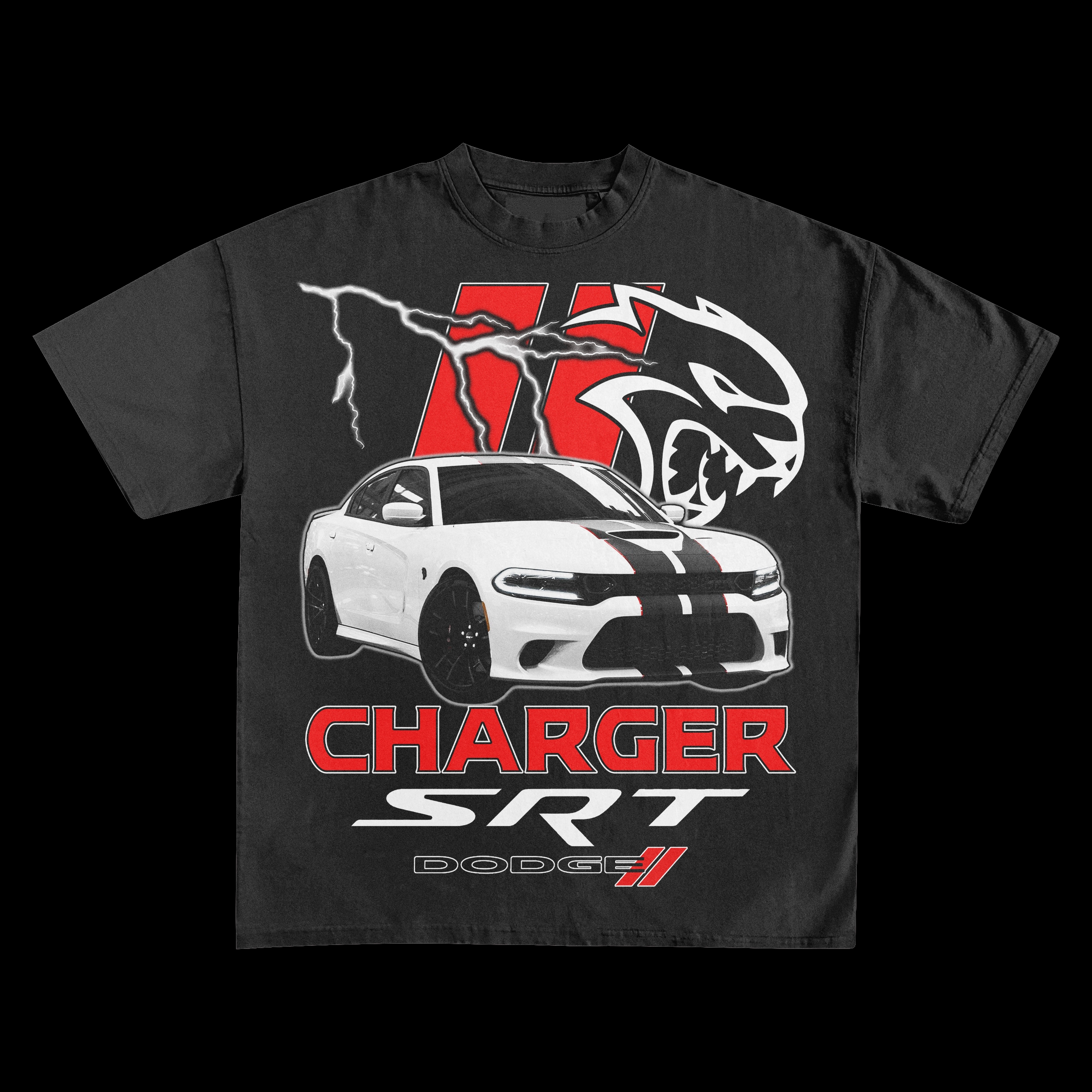 DODGE CHARGER SRT HELLCAT VINTAGE TEE