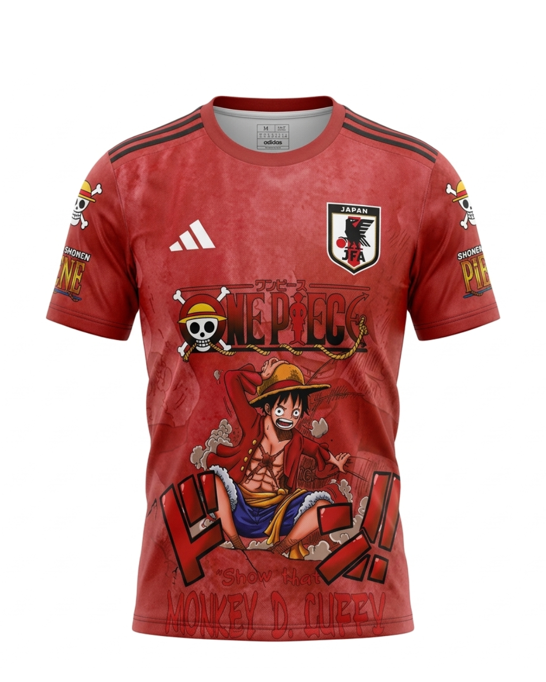 Jersey  One Piece "Luffy Red"