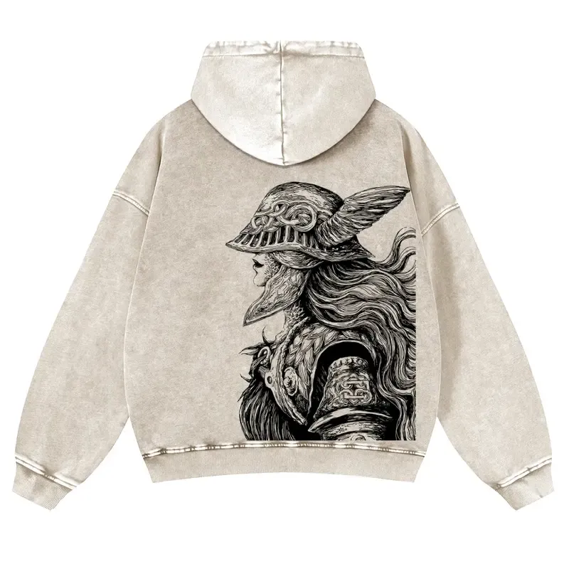 Warhammer 40k Vintage Unisex Washed Hoodies 