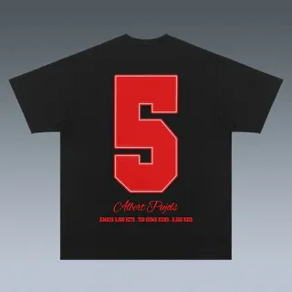 Unisex-Adult Ultra Cotton Washed T-Shirt Graphic ALBERT PUJOLS VINTAGE TEE