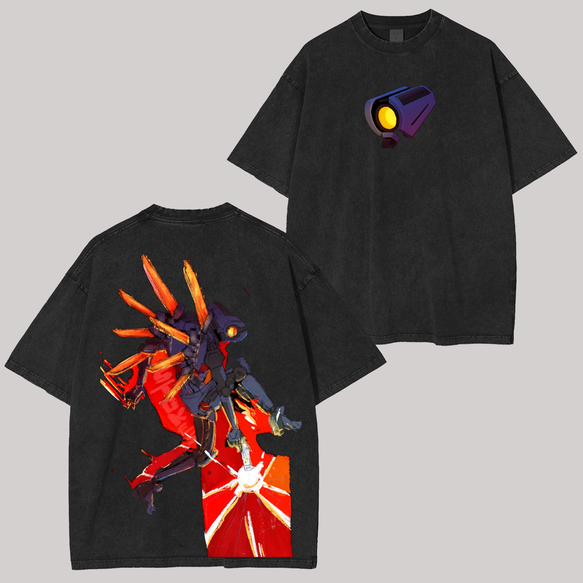 Ultrakill Printed Unisex Washed T-Shirt