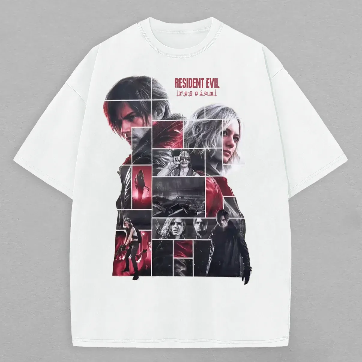 Resident Evil: Requiem Printed Oversized Unisex Cotton T-shirt