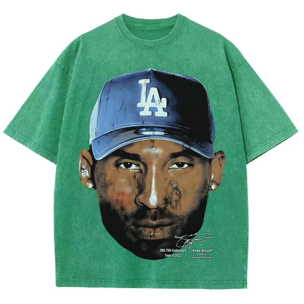 Vintage Style Unisex-Adult Cotton KOBE-VINTAGE-TEE