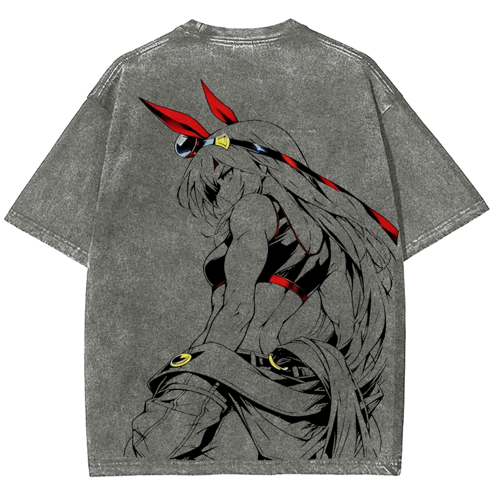 Uma Musume Vintage Unisex Washed T-Shirt