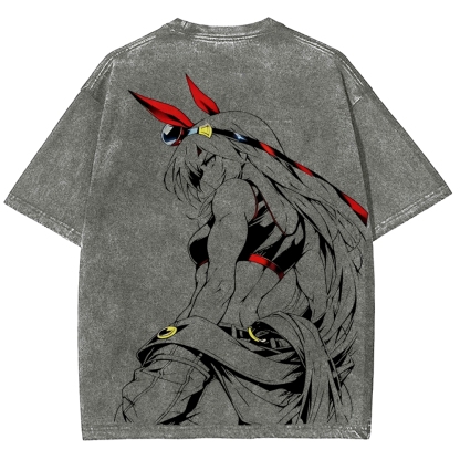 Uma Musume Vintage Unisex Washed T-Shirt