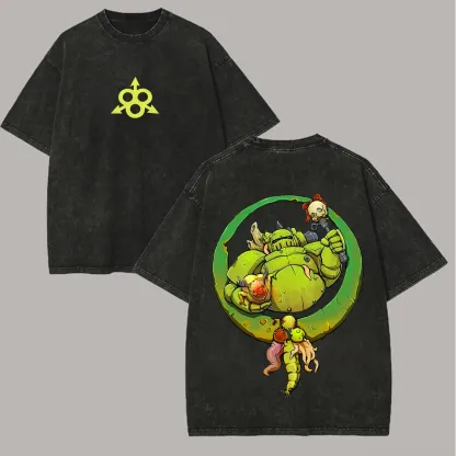Nurgle Warhammer 40k Printed Unisex Washed T-Shirt 2603000904