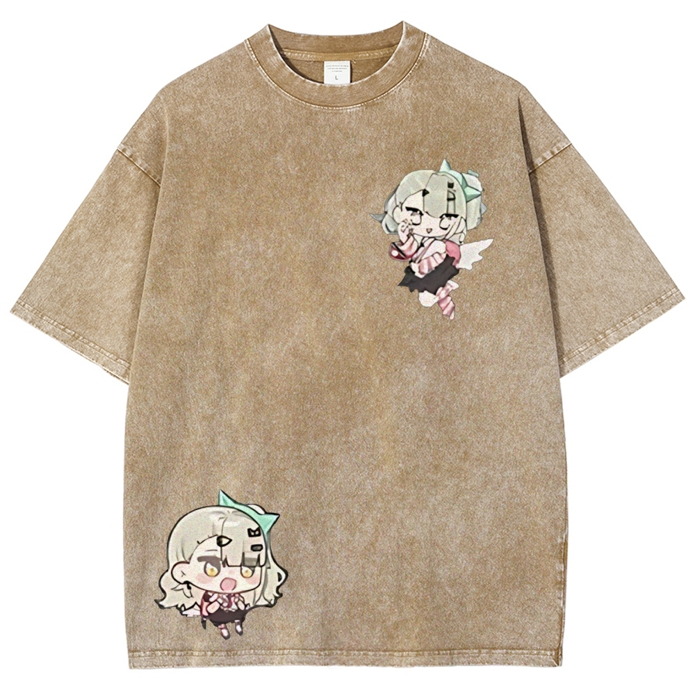 SUNNA Zenless Zone Zero Printed Unisex Washed T-Shirt