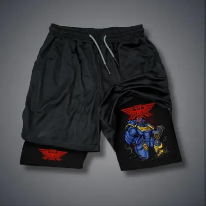 Warhammer 40k Print Men's Fitness Shorts