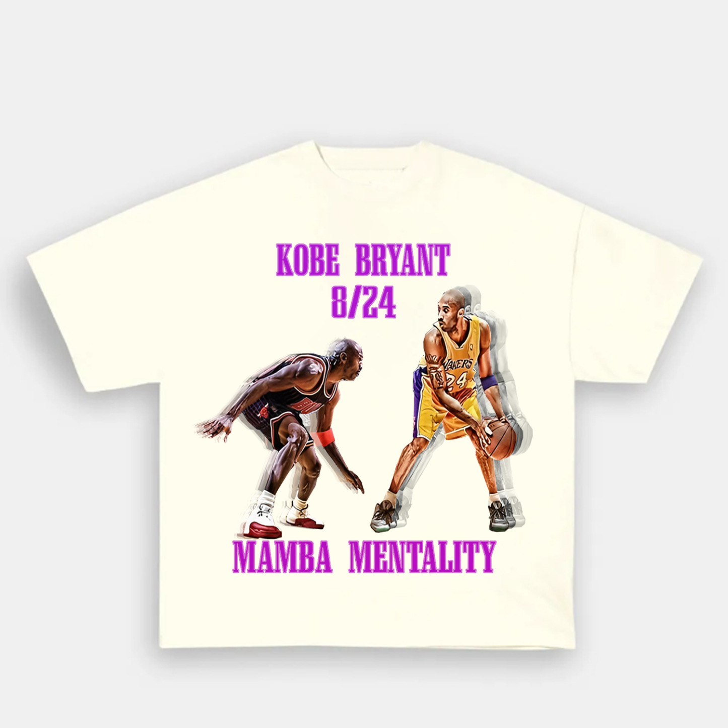 VINTAGE TEE | MICHAEL JORDAN & KOBE 10.23