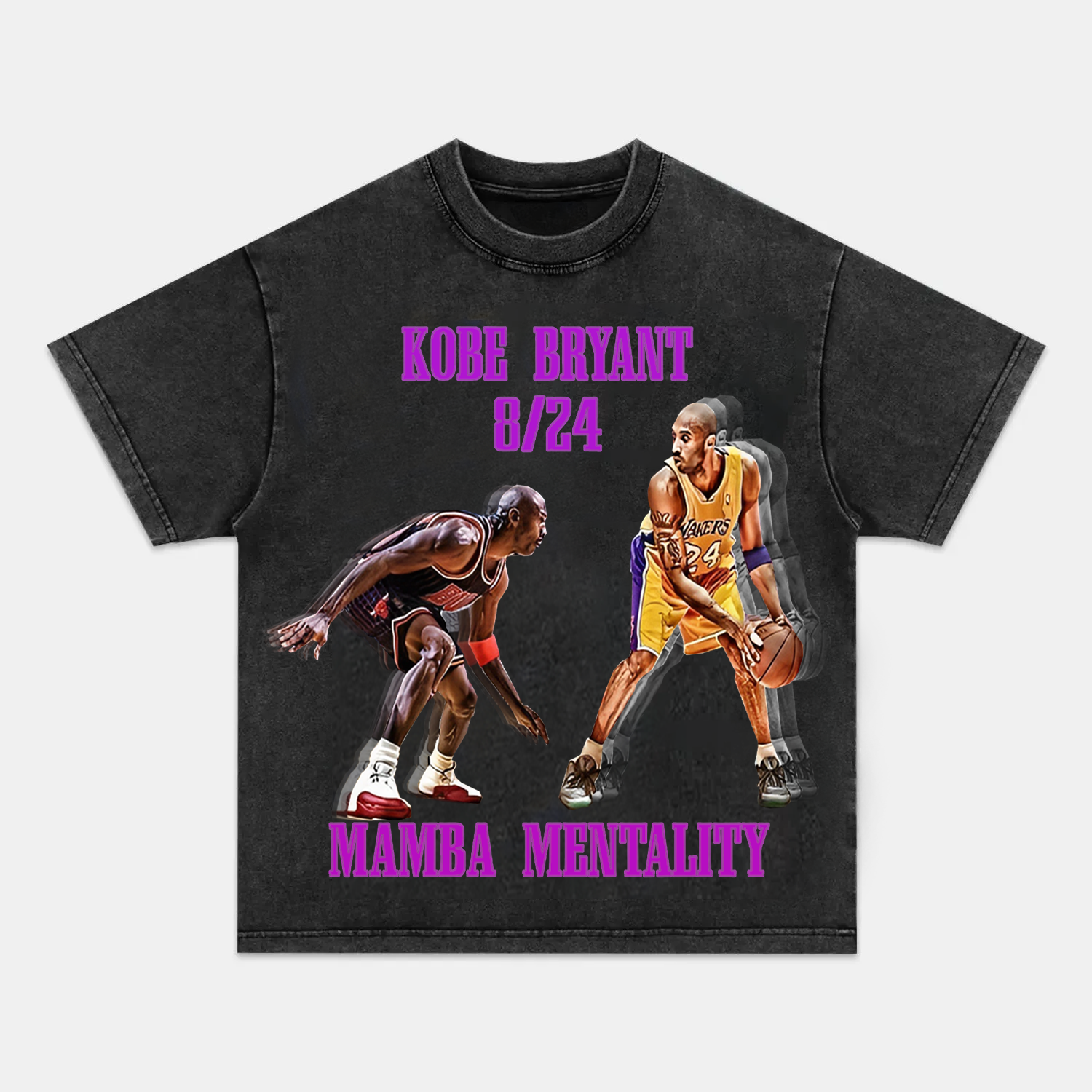 VINTAGE TEE | MICHAEL JORDAN & KOBE 10.23